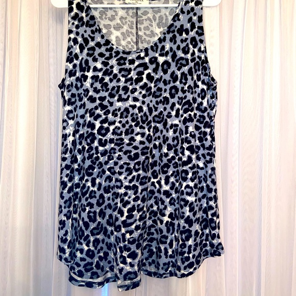 NWOT ZENANA LEOPARD TANK - Picture 4 of 7